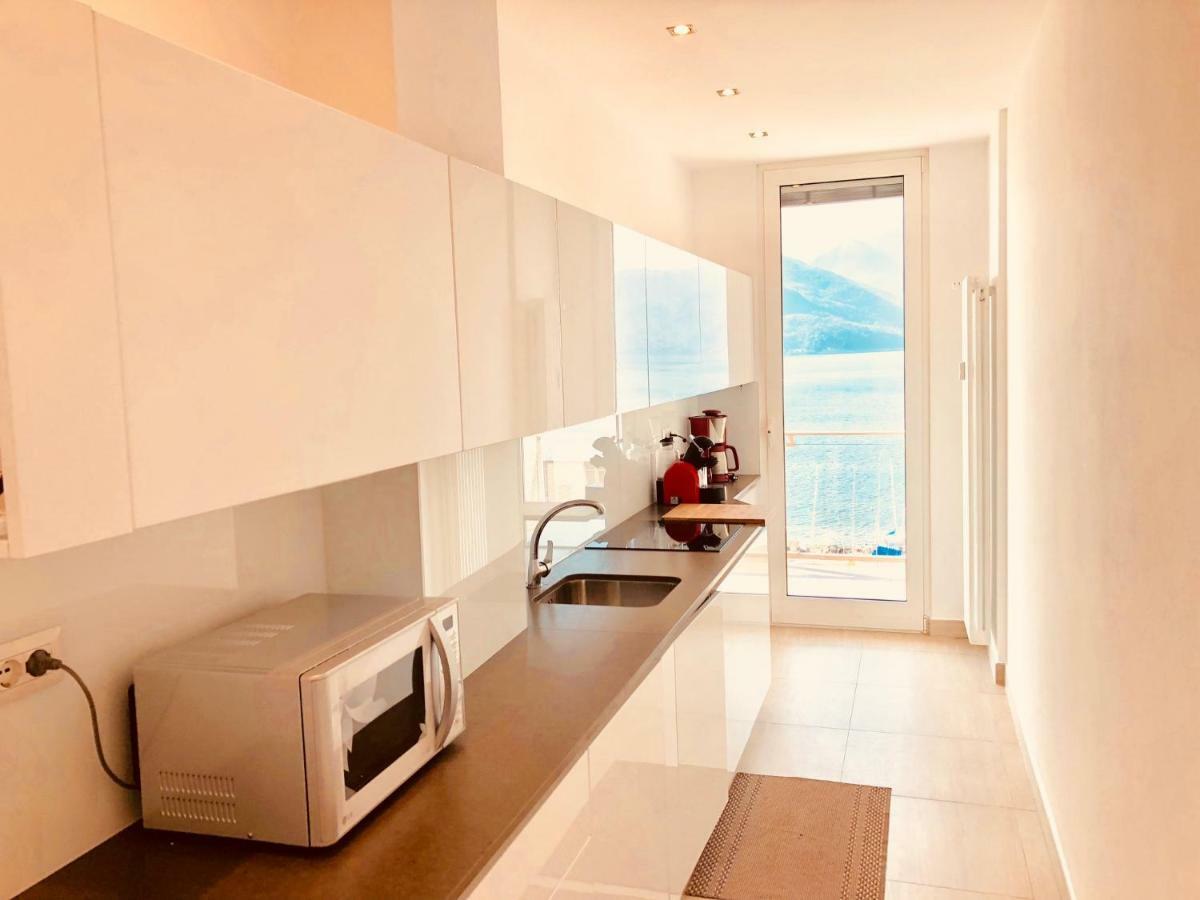 Appartamento Attico Palazzo di Vetro Luino Esterno foto